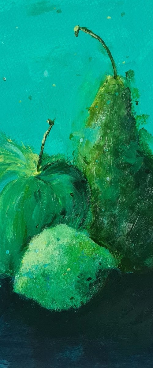 Apple, Lime, Pear by Dawn Underwood
