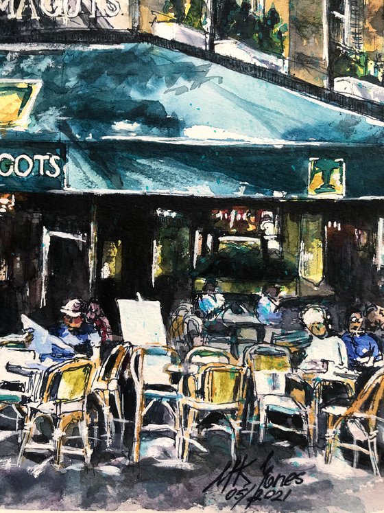 Les Deux Magots, Paris