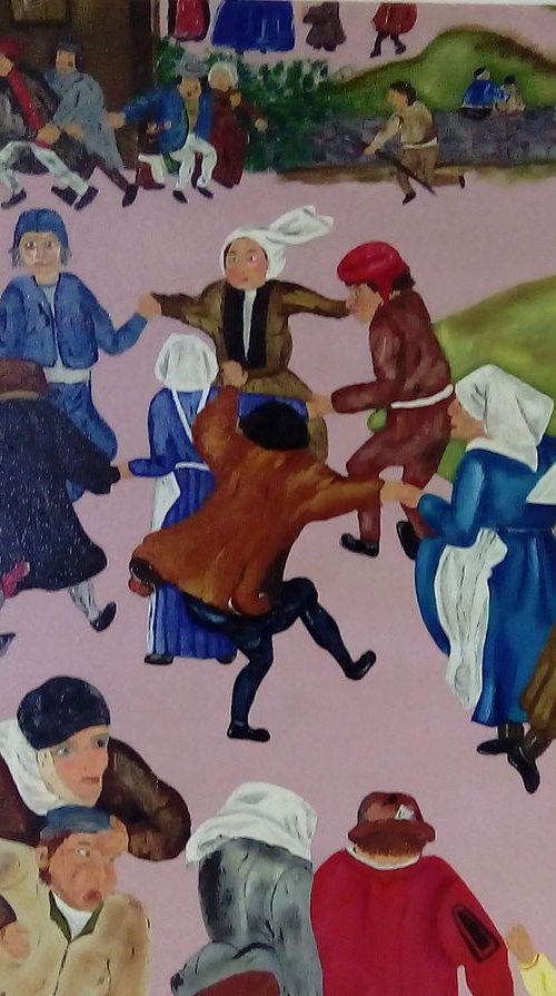 Village Dance by Corinne Hamer