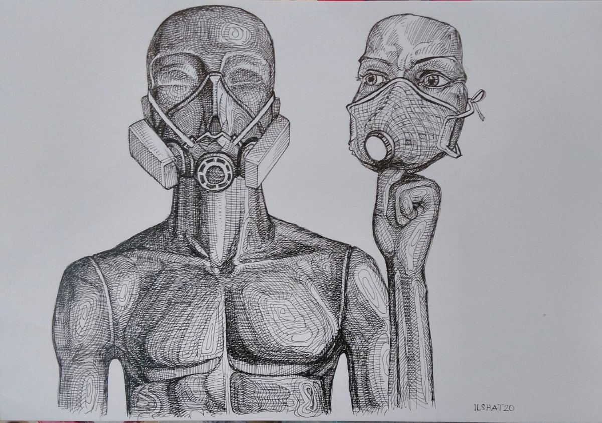 Masks 65 by Ilshat Nayilovich