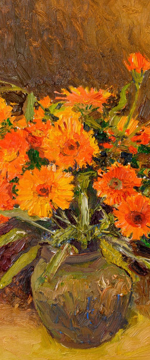 Calendulas by Suren Nersisyan