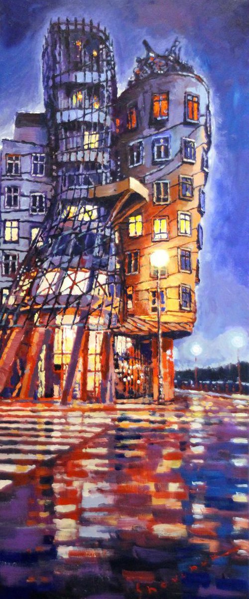 Prague Dancing House by Yuriy Shevchuk