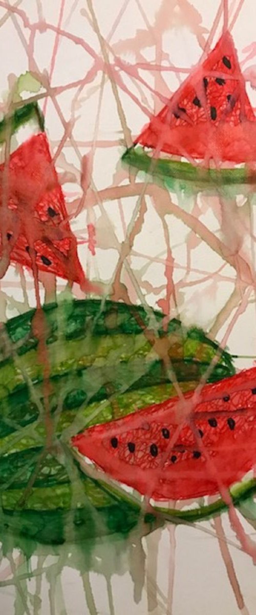 I love watermelon by Carol Zsolt