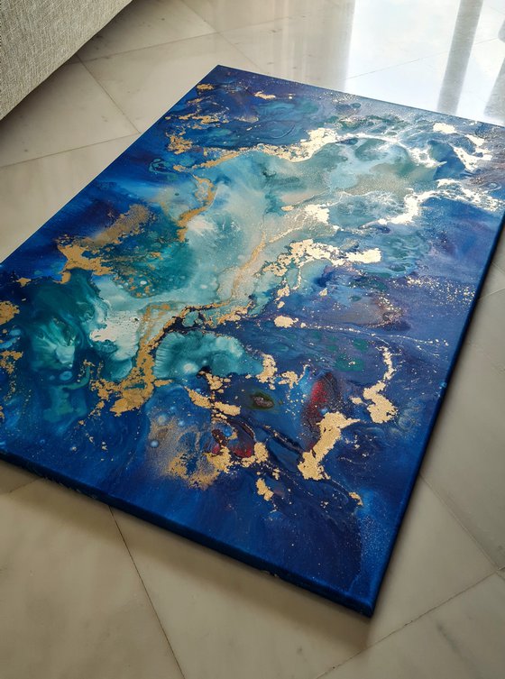 Tropical Depths (80x120cm)