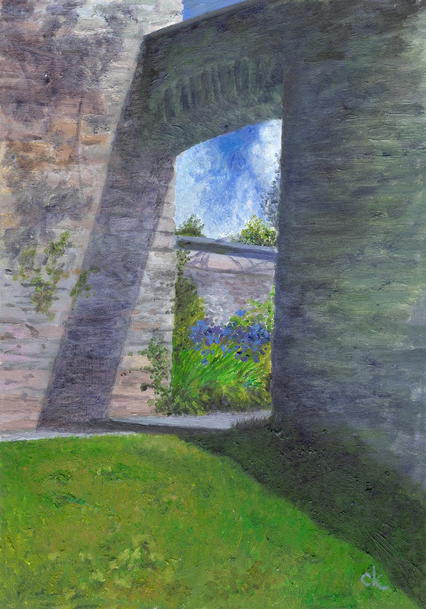 Aberglasney Arches 5 by Carole King