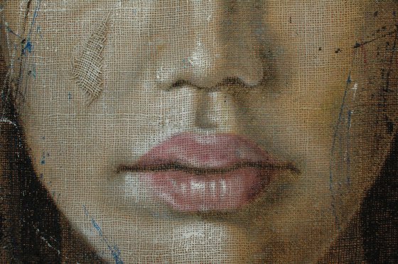 "SINCERITY". Large Portrait.