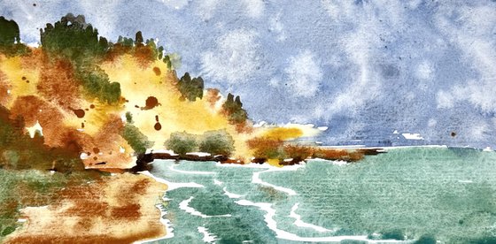 Autumn Etude Seascape