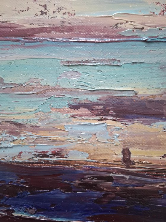Oil painting Silent Sea