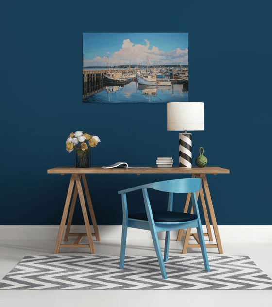 A Harbour Holds the Sky
