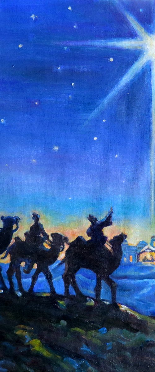 Commission of Three Wise Men by QI Debrah