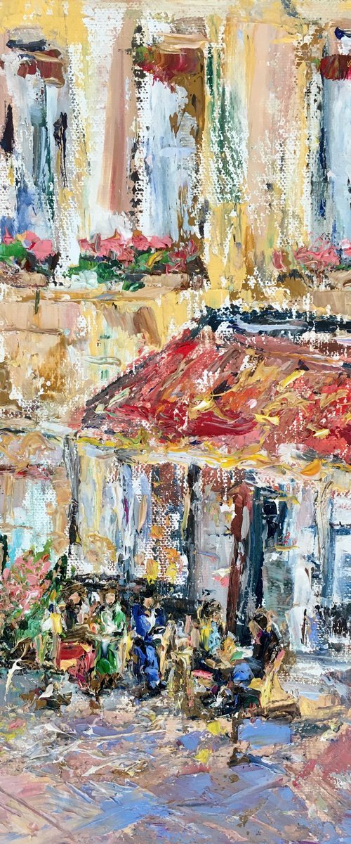 Café Montmartre by Vilma Gataveckienė