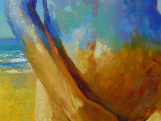 "Nude at the Seaside"
