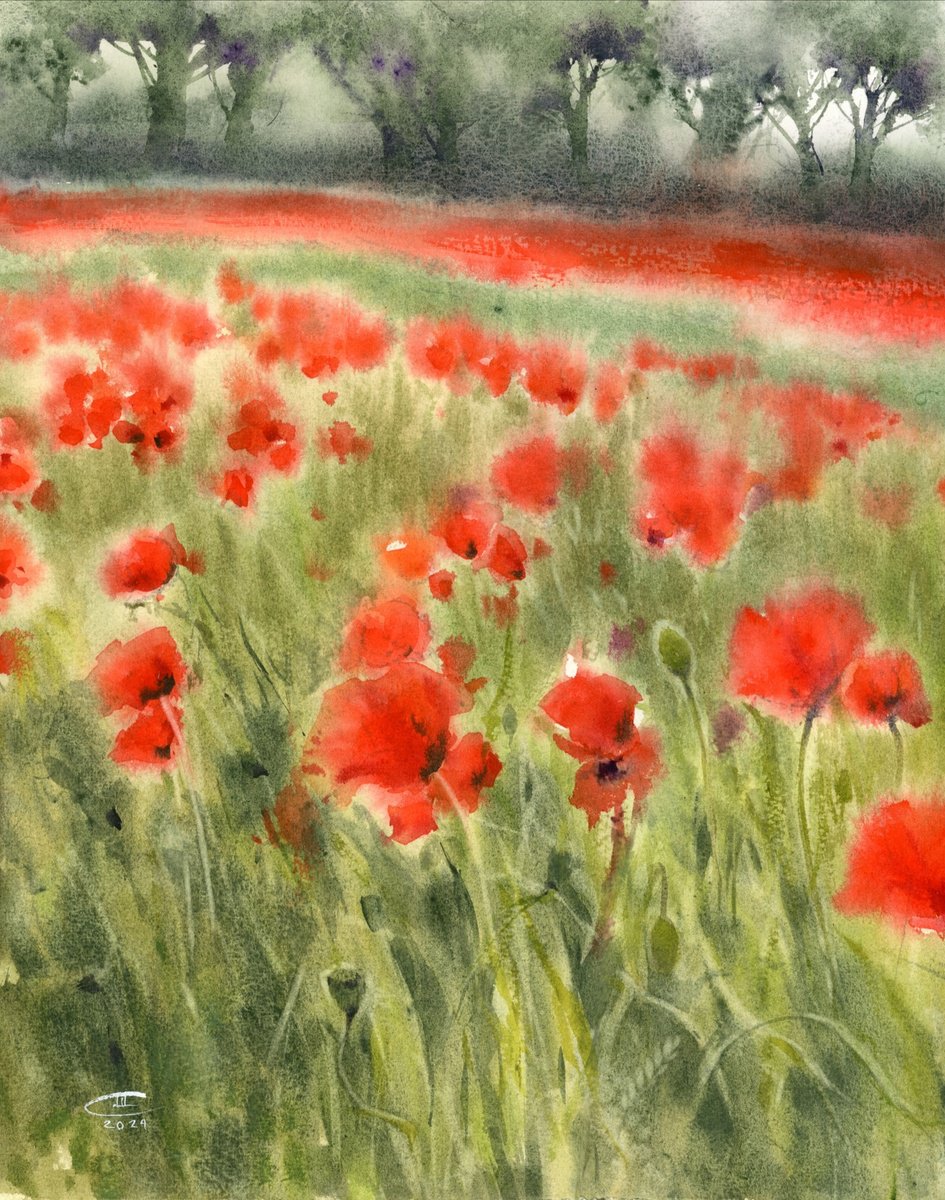 Coquelicot, 1. by Tatyana Tokareva