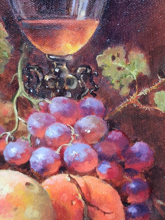 Still life with fruit