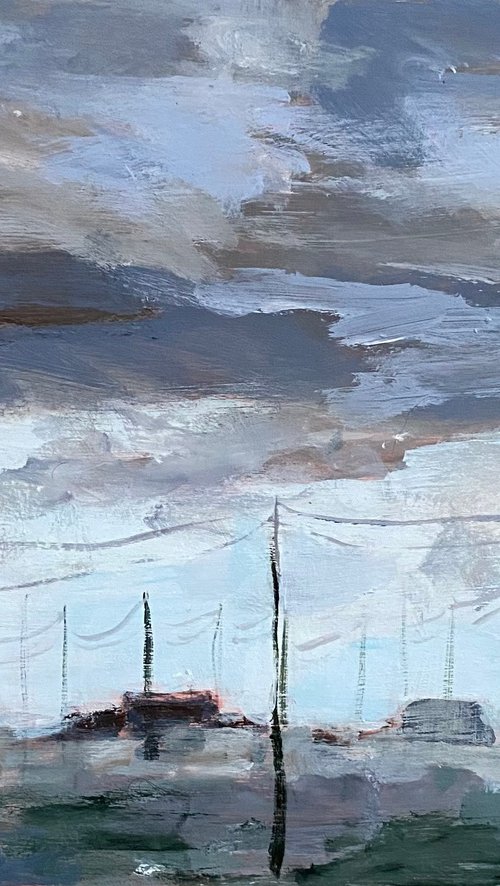 Rainy Morning, Dungeness by Nikki Wheeler