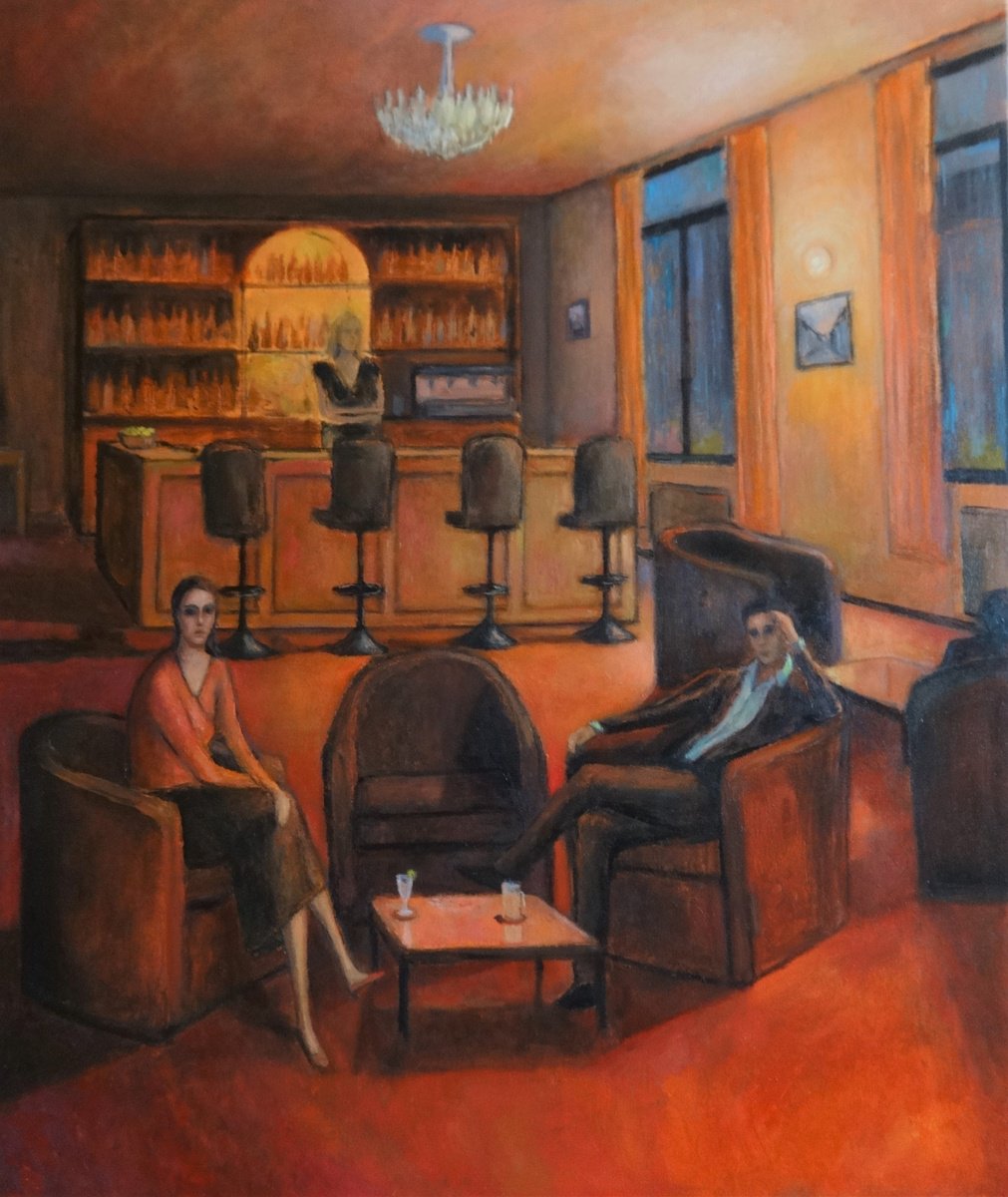 Evening in the lounge by Massimiliano Ligabue