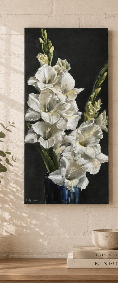 Gladiolus bouquet by Leyla Demir