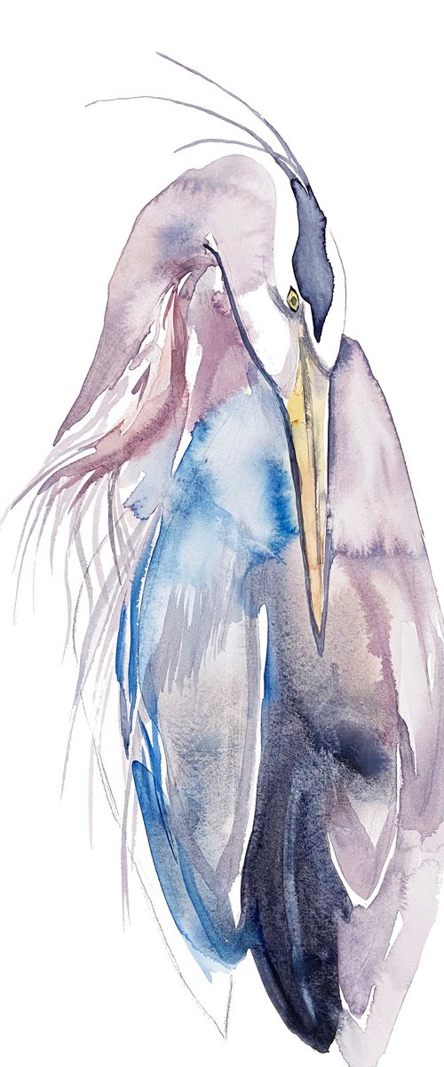 Heron No. 17 by Elizabeth Becker
