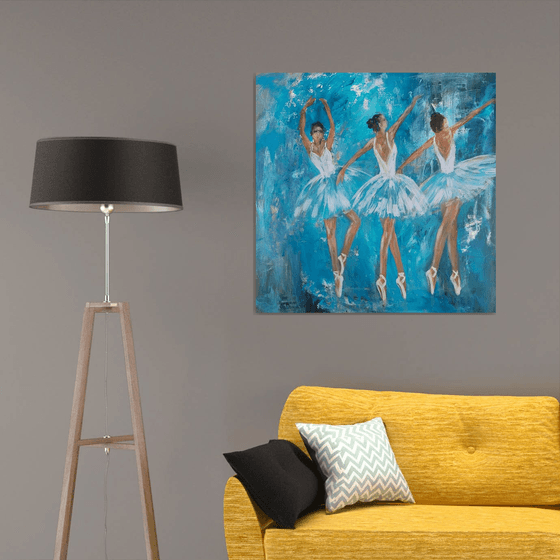 Dance in blue