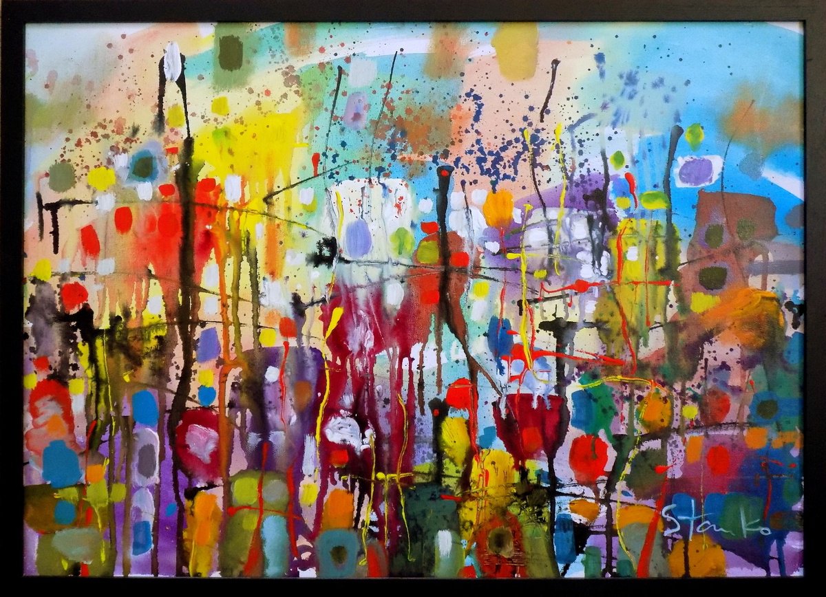 Just Rainy-Xcviii By Stanislav Bojankov, 29 X 21, Artwork For Sale On Artfinder