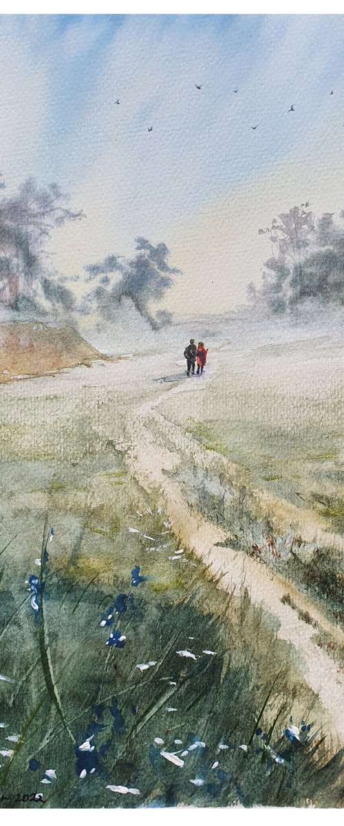 Walking Together by Yulia Schuster