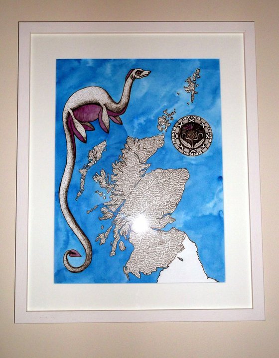 Scotland Word Map