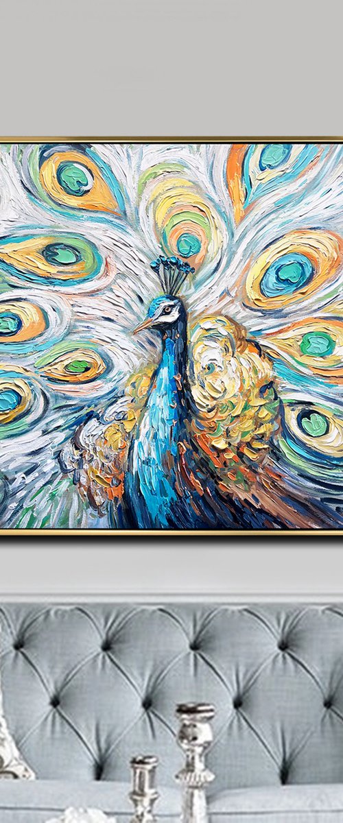 Majestic Peacock by Lana Guise