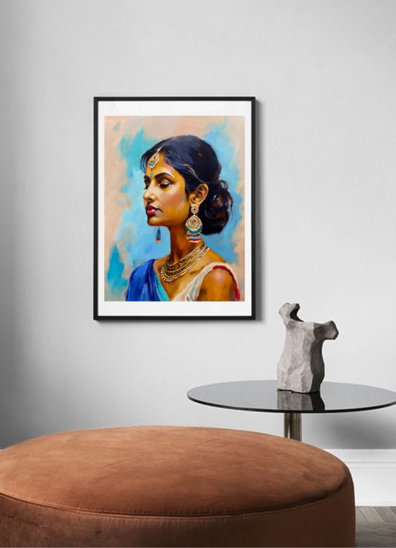 Indian woman portrait 2