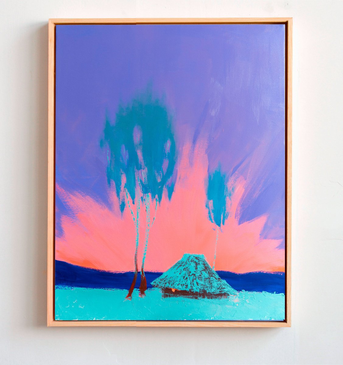  Snowy Twilight By Bohdan Katolyk, 20 X 24, Artwork For Sale On Artfinder
