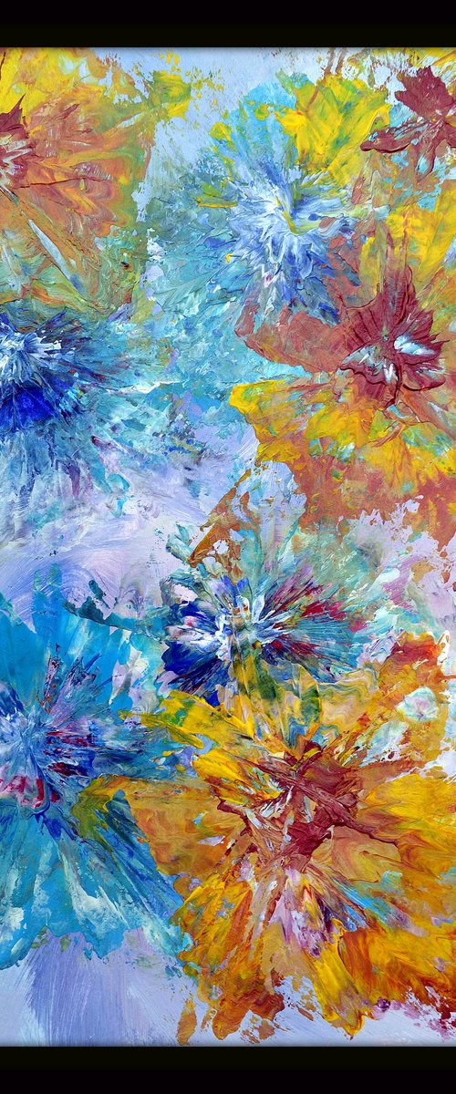 Abstract bouquet 1 by Isabelle Vobmann