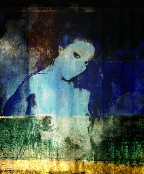 Blue nude..... by Philippe berthier