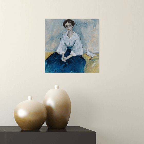Woman with a Bird