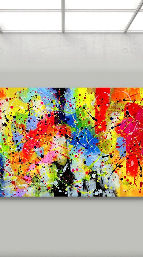 Abstract Color Love 01 by Juan Jose Garay