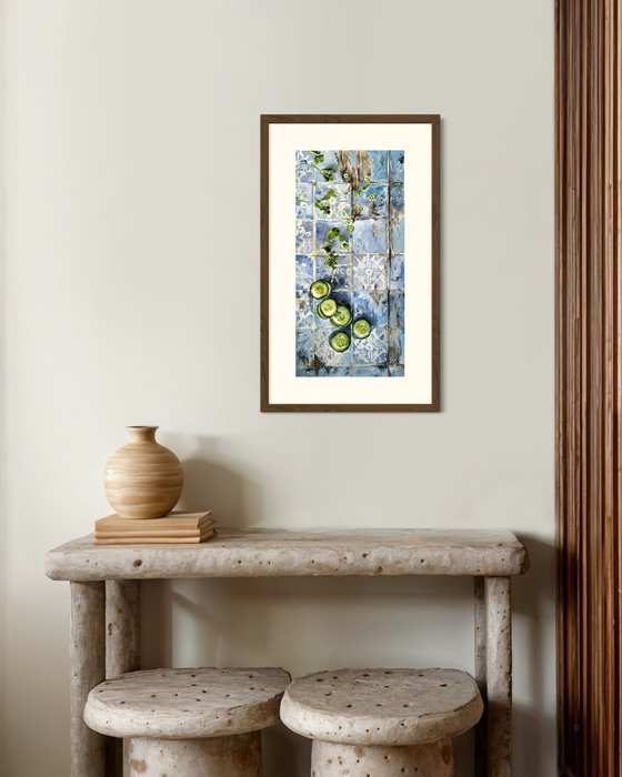 Portuguese Harvest – Cucumbers and Chili