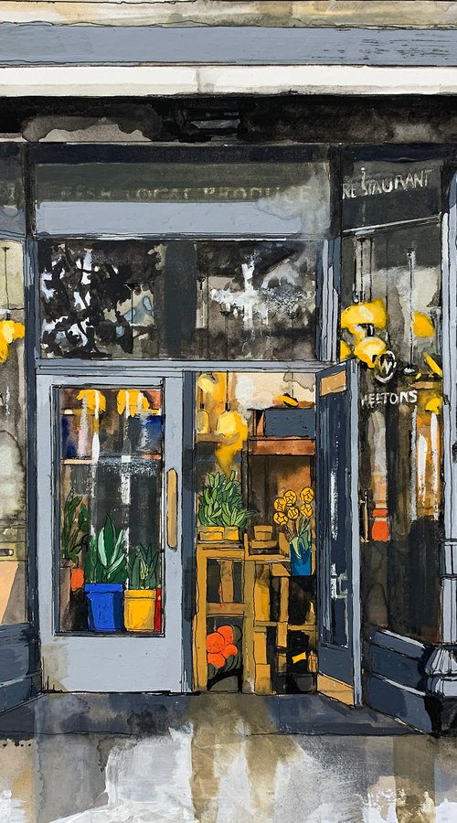 Cafe Weetons Harrogate by Helen Sinfield