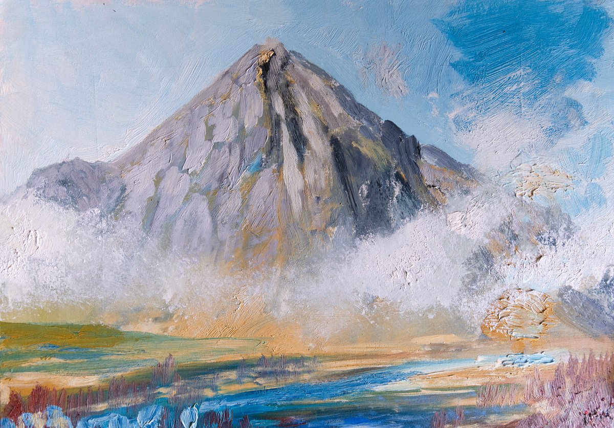 Buchaille Etive Mor by Elizabeth Anne Fox