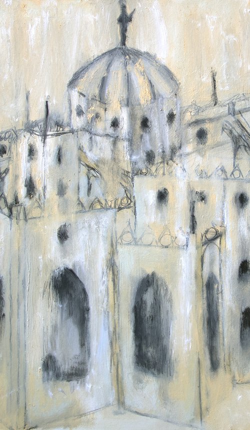 Cathedral in the fog of memory by Paola Consonni