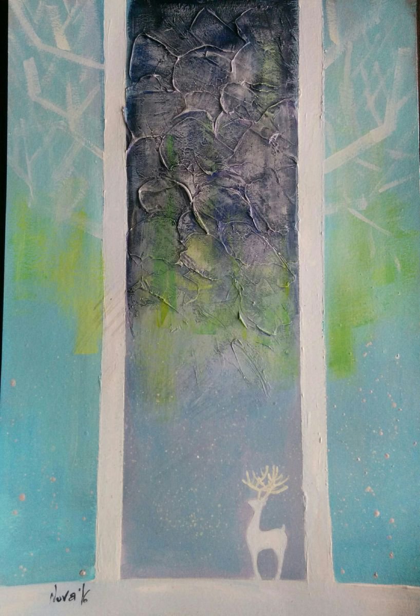 When White Silence Falls by Jelena Nova