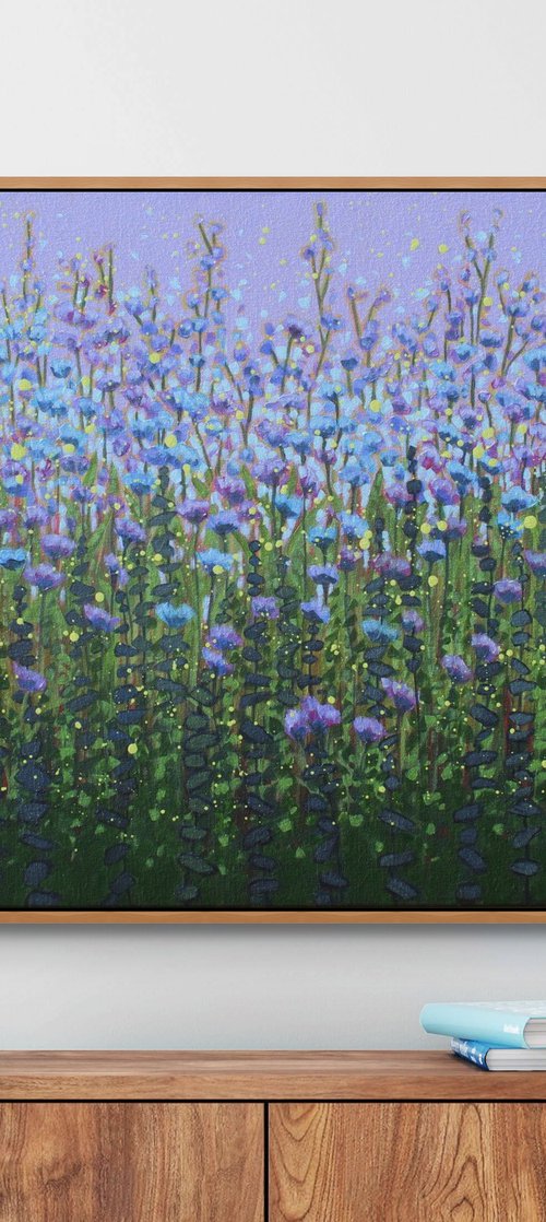 Dreaming of Wildflowers by Sage Mountain Studio