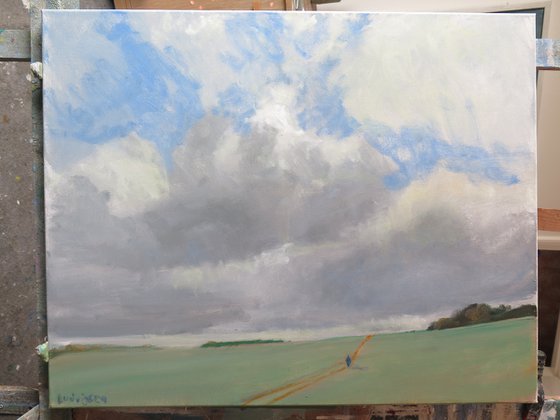 Clouds above the Wolds