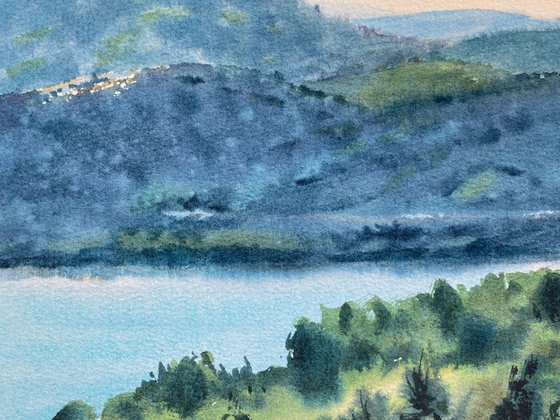 In the foothills of the Alps