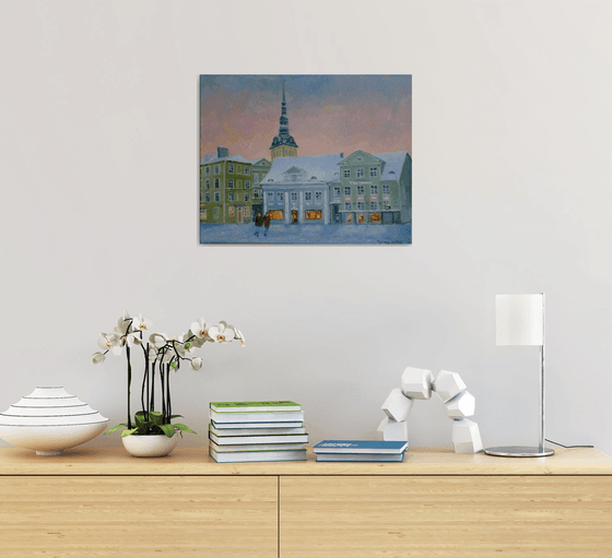 Winter Tallinn, Town Hall Square