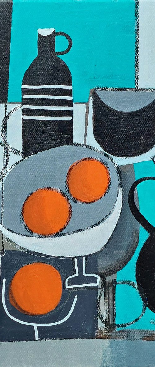 Three Oranges II by Jan Rippingham