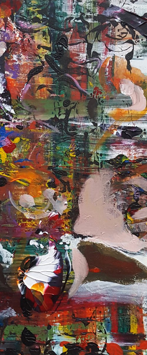 Abstract Fascinating Still Life Painting By Ovidiu Kloska by Kloska Ovidiu