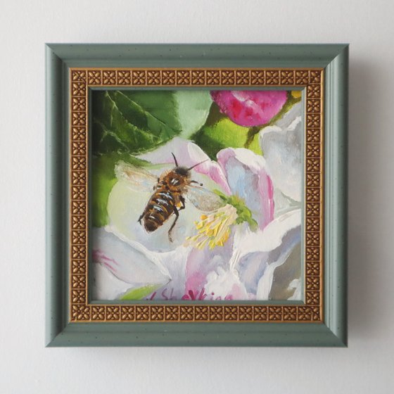 Honey Bee, Small Art Framed