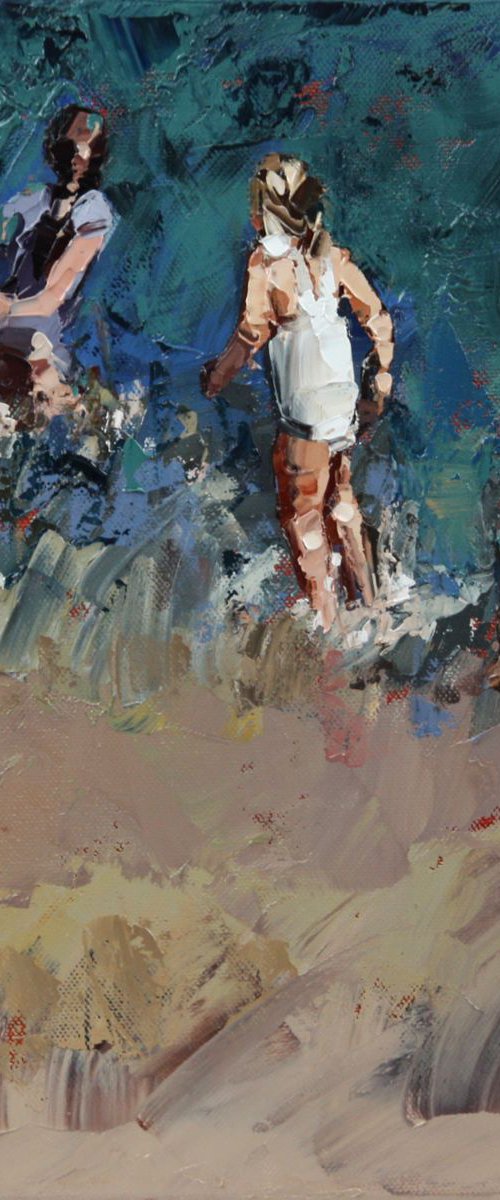 Braving The Waves VI by Claire McCall