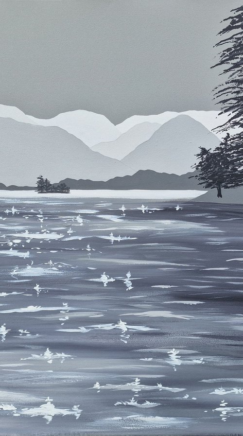 Sparkling Ullswater, The Lake District by Sam Martin