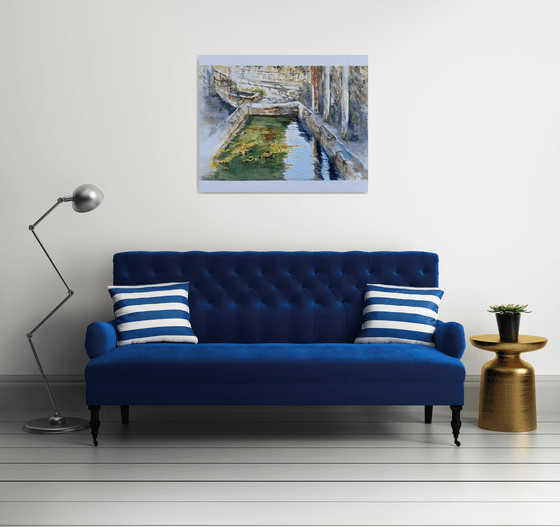 OLD WASHHOUSE OF GUADALAJARA, SPAIN