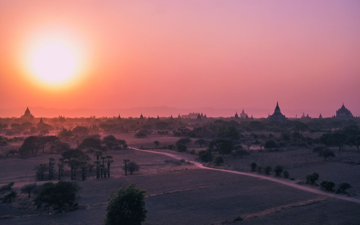 Temples of Bagan | Limited Edition | Large by Philip Hunter