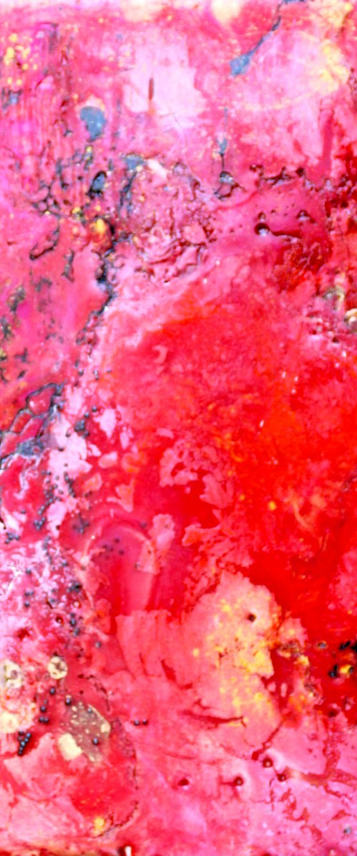 Encaustic Red by Laura Spring